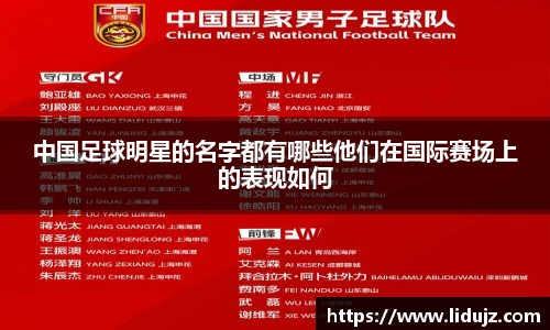 中国足球明星的名字都有哪些他们在国际赛场上的表现如何